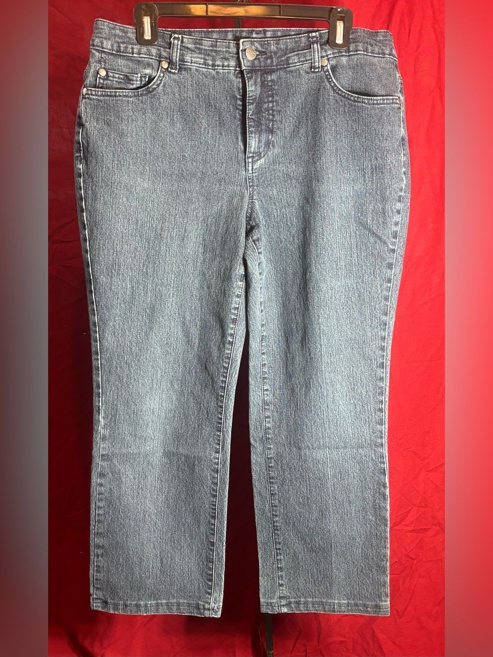 Sonoma Classic Women's Straight-Leg Jeans in Light Blue Size 12 Short EPC